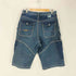 HOBODNM B系 ワイド デニムハーフパンツ メンズ 36