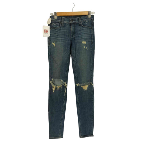 スビ KSUBI USA製 ダメージ加工 スキニー デニムパンツ レディース 24
