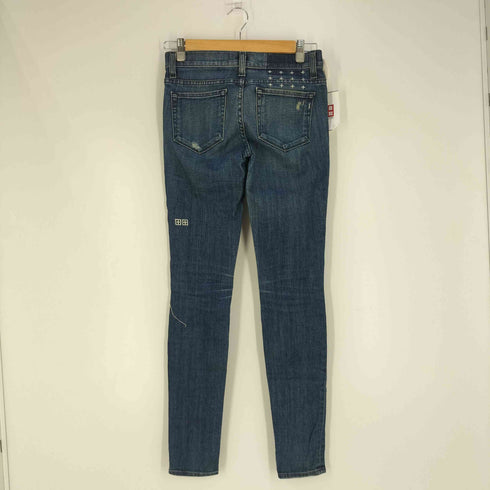 スビ KSUBI USA製 ダメージ加工 スキニー デニムパンツ レディース 24