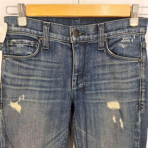スビ KSUBI USA製 ダメージ加工 スキニー デニムパンツ レディース 24