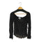 イヴサンローラン Yves Saint Laurent rive gauche MADE IN ITALY レーヨンギャザーチュールブラウス レディース import:M