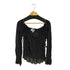 イヴサンローラン Yves Saint Laurent rive gauche MADE IN ITALY レーヨンギャザーチュールブラウス レディース import:M