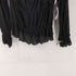 イヴサンローラン Yves Saint Laurent rive gauche MADE IN ITALY レーヨンギャザーチュールブラウス レディース import:M