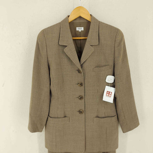 フォクシー FOXEY BOUTIQUE 4Bウールチェックジャケット スカート セットアップ レディース 42