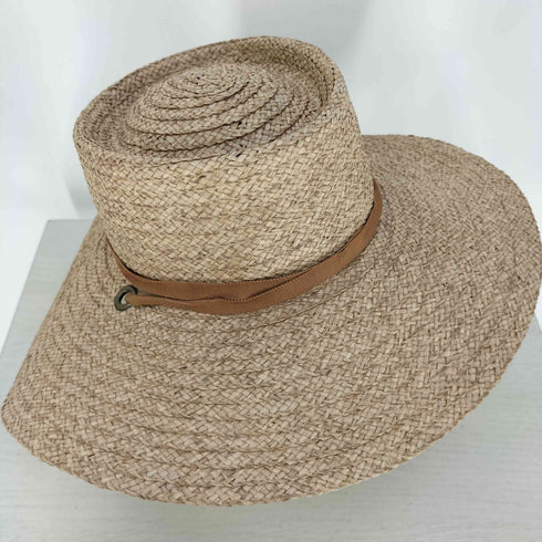 ラメゾンドリリス La Maison de Lyllis AMISCHE HAT アーミッシュハット 麦わら帽子 レディース 57cm