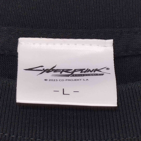 Cyberpunk ゲーム両面ロゴ S/S Tシャツ メンズ import:L