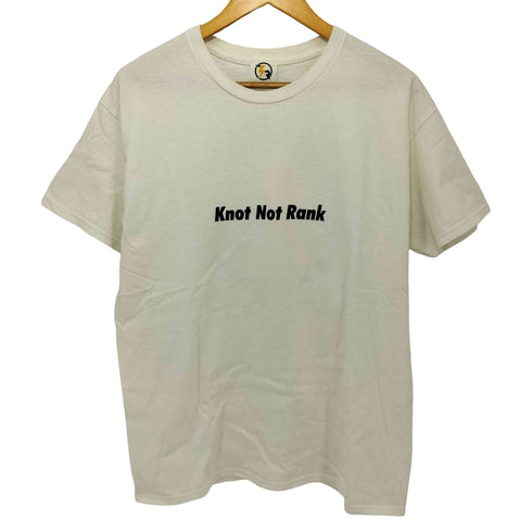 knot not rank バックプリントS/S TEE メンズ L