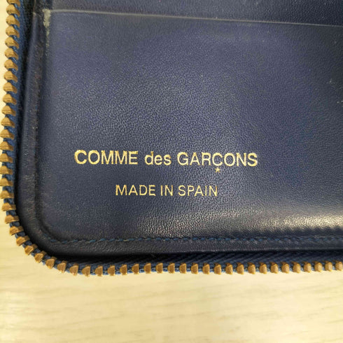 コムデギャルソン COMME des GARCONS LUXURY LINE スペイン製 ラウンドジップ 二つ折り財布 メンズ