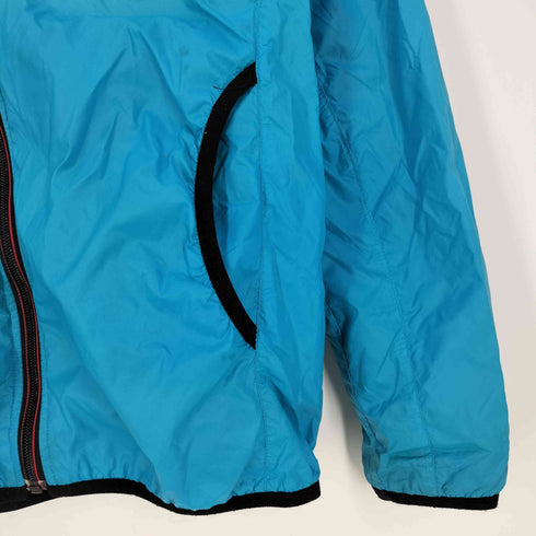 デサント descente ロゴプリント 裏地メッシュ ウインドブレーカー ジップアップジャケット メンズ import:M