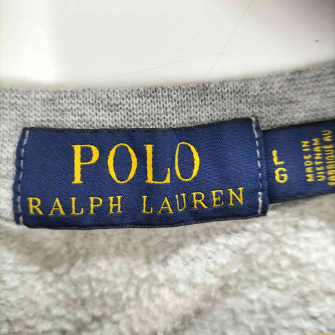 ポロラルフローレン POLO RALPH LAUREN ポロベア刺繍 クルーネックスウェット メンズ import:L