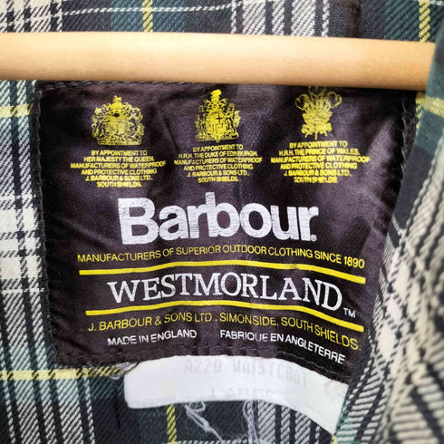 バブアー Barbour ワラント オイルドベスト メンズ L