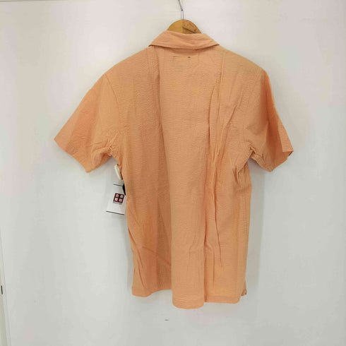 ステューシー Stussy ハーフジップ シアサッカー ワークシャツ メンズ S