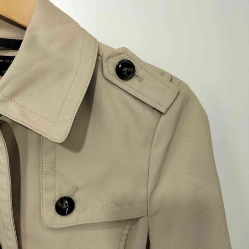 トミーヒルフィガー TOMMY HILFIGER トレンチコート レディース XS