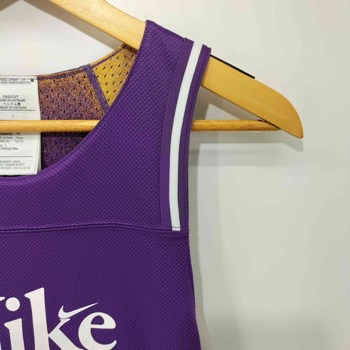 ナイキ NIKE ロゴプリント メッシュ リバーシブル タンクトップ レディース