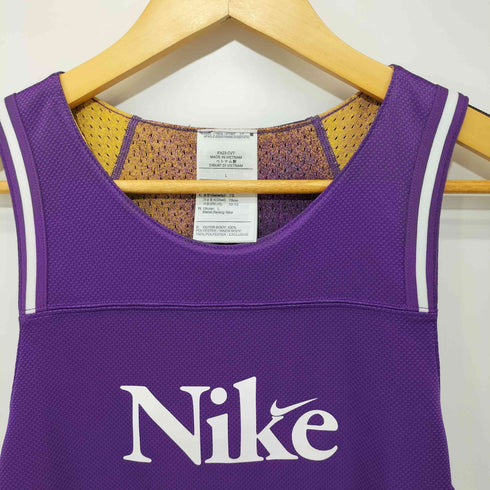 ナイキ NIKE ロゴプリント メッシュ リバーシブル タンクトップ レディース