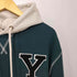 ヤーレ YALE Y SYMBOL HOODIE GREEN BLUE メンズ JPN:3