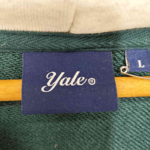 ヤーレ YALE Y SYMBOL HOODIE GREEN BLUE メンズ JPN:3