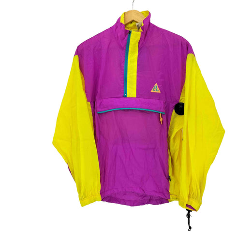 ナイキエーシージー NIKE ACG 90S パッカブル リップストップナイロンアノラックパーカー メンズ import:S