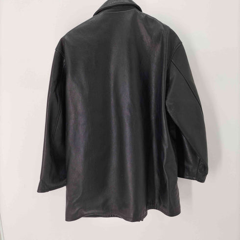 ヨウジヤマモトダーバン アール Yohji Yamamoto DURBAN A.A.R カウレザー ジップアップジャケット メンズ JPN:M