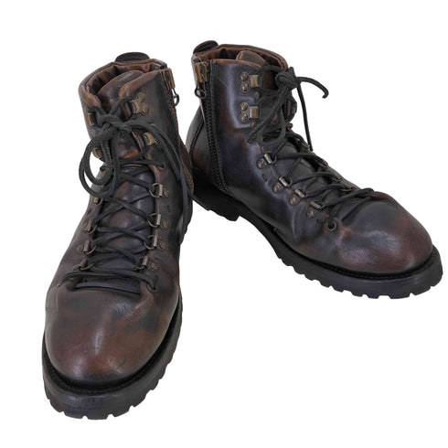 ブッテロ BUTTERO イタリア製 SIDEZIP MOUNTAIN BOOTS トレッキング ブーツ メンズ EUR:43