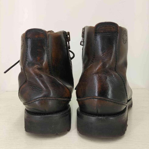 ブッテロ BUTTERO イタリア製 SIDEZIP MOUNTAIN BOOTS トレッキング ブーツ メンズ EUR:43