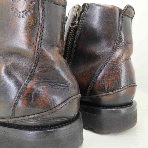 ブッテロ BUTTERO イタリア製 SIDEZIP MOUNTAIN BOOTS トレッキング ブーツ メンズ EUR:43