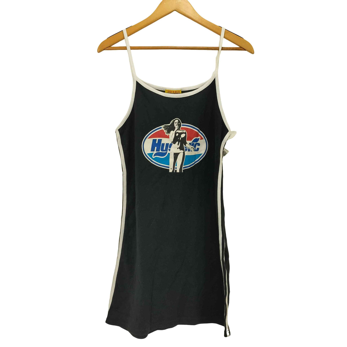 HYSTERIC GLAMOUR / 24SS/FANTASTIC GIRL ワンピース/FREE/コットン/ブラック/プリント/01241CO06 ヒステリックグラマー HYSTERIC GLAMOUR 24SS FANTASTIC GIRL