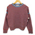 ビームスボーイ BEAMS BOY 22AW 7ゲージ ボーダー クルーネック ニット レディース