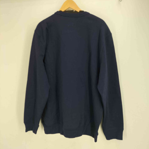 ギャップ Gap 24SS ORI ARCH CREW TAPESTRY NAVY デカロゴ 刺繍 スウエット メンズ JPN:XL