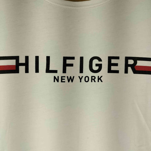 トミーヒルフィガー TOMMY HILFIGER プリントクルーネックTシャツ メンズ JPN:S