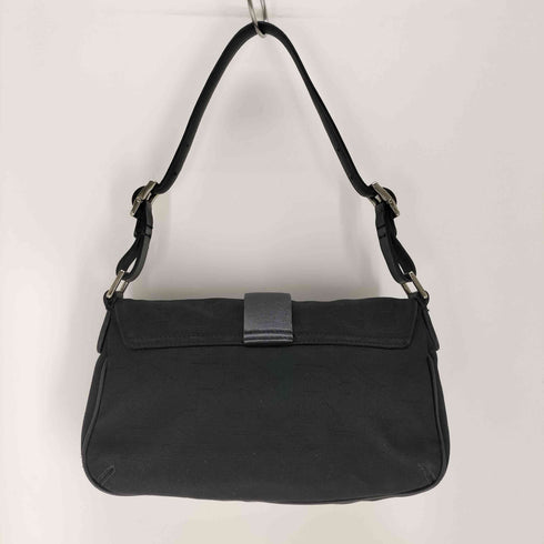 ダナキャランニューヨーク DKNY レザー キャンバスハンドバッグ レディース