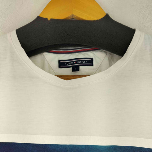 トミーヒルフィガー TOMMY HILFIGER オーガニックコットン プリントクルーネックTシャツ メンズ JPN:S