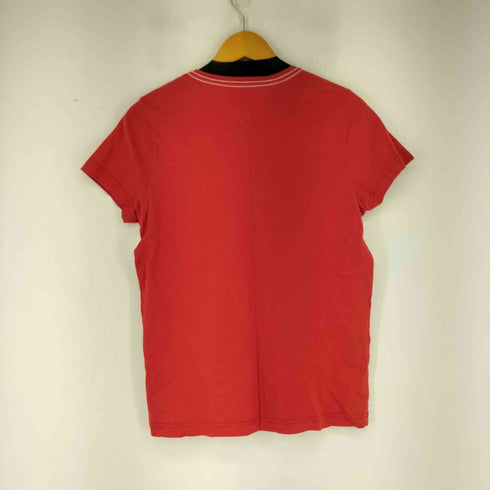 トミーヒルフィガー TOMMY HILFIGER オーガニックコットン プリントクルーネックTシャツ レディース JPN:XS