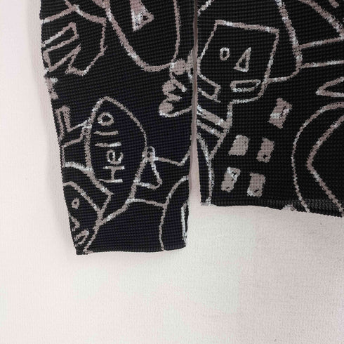 ミー イッセイミヤケ me ISSEY MIYAKE 16ss FORM HELLO 総柄 カットソー レディース