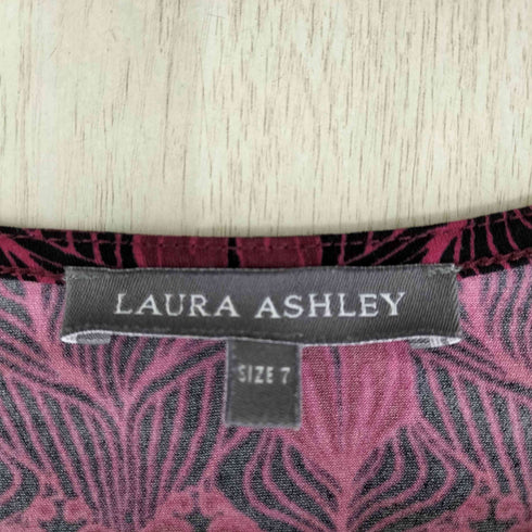 ローラアシュレイ LAURA ASHLEY フラワー タイトワンピース レディース 7