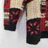 ジョーンズニューヨーク JONES NEW YORK 90S 総柄 カギ編み ハイネック ニット セーター メンズ import:M