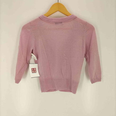 バーバリーブルーレーベル BURBERRY BLUE LABEL クロップドカーディガン レディース 38
