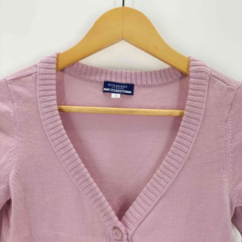 バーバリーブルーレーベル BURBERRY BLUE LABEL クロップドカーディガン レディース 38