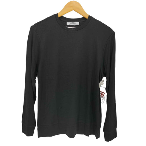 ナノユニバース NANO universe シルクスムースクルーネックカットソー メンズ JPN:M