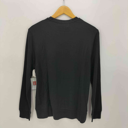 ナノユニバース NANO universe シルクスムースクルーネックカットソー メンズ JPN:M