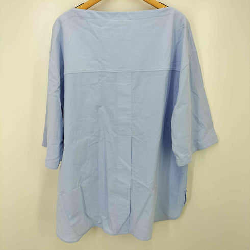 コス COS カップショルダー 異素材切替 ボックスシルエット ブラウス レディース import:S
