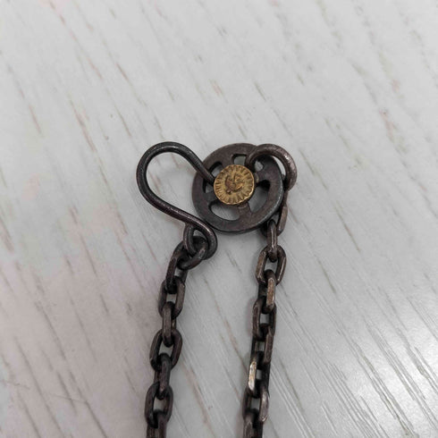 WING ROCK 金メタル付き イーグルクロー 左向き フェザー L ネックレス メンズ