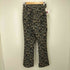 ジーナシス JEANASIS 花柄 ジャガード フレア パンツ レディース JPN:M