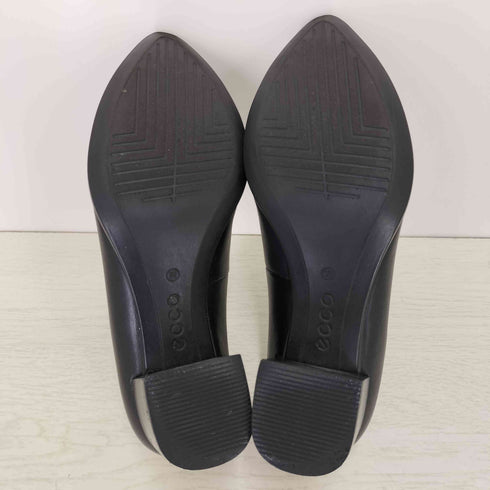 エコー ecco shape 45 pointy block Shoe ポインテッドトゥ チャンキーヒールパンプス レディース JPN:36