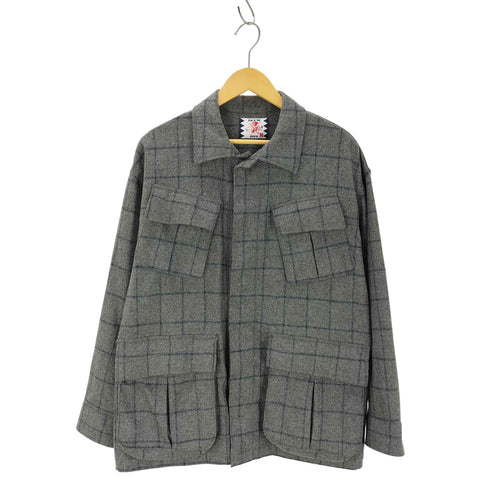サノバチーズ SON OF THE CHEESE 20AW Wool Fatigue Shirt メンズ JPN:M