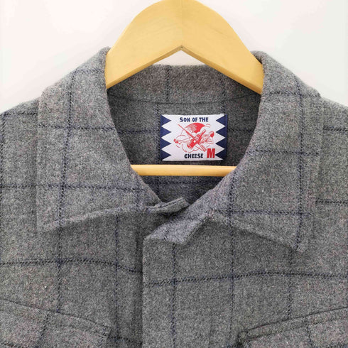 サノバチーズ SON OF THE CHEESE 20AW Wool Fatigue Shirt メンズ JPN:M