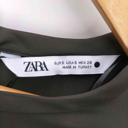 ザラ ZARA レーヨン L/S ワンピース レディース import:S