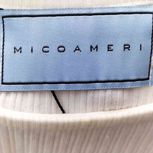 ミコアメリ MICOAMERI フリルカットトップス レディース FREE