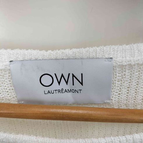 ロートレアモン LAUTREAMONT 21SS コラボ アシンメトリー ルーズ ニット レディース JPN:38