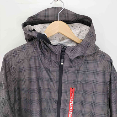 ステューシー Stussy 00S GEARタグ チェック柄 裏地SSリンク マウンテンパーカー メンズ import:L
